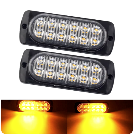 Far Lumini stroboscopice de urgenta 12 LED