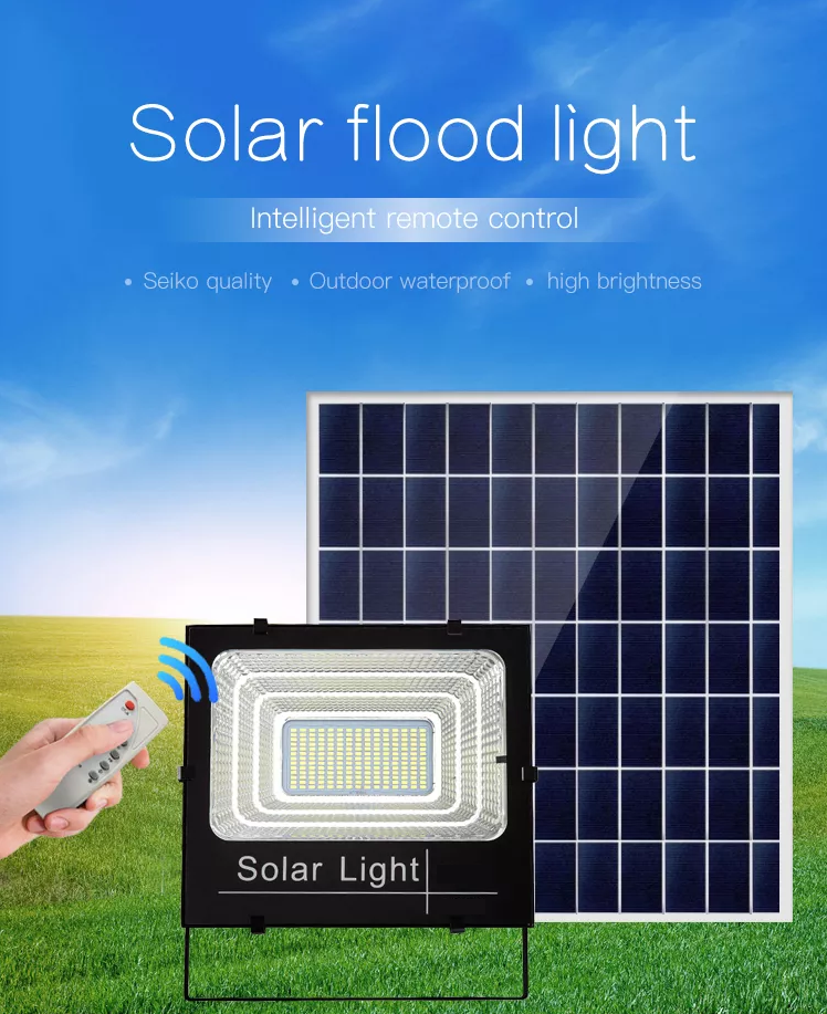 Kit proiector solar 60W cu telecomanda