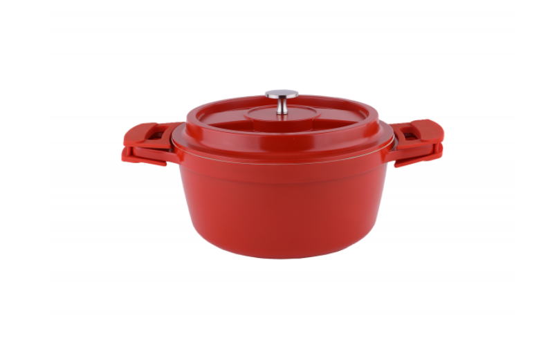 Oala RETRO Zilan ZLN0897 din 5 straturi de material, 24 cm diametru, Capacitate 4L