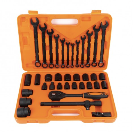 TRUSA TUBULARE IMPACT CLICHET SI CHEI COMBINATE FIXE SI INELARE 37 PCS