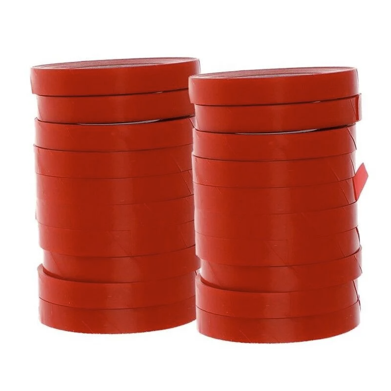 Set 20 buc banda rosie pentru aparat de legat vita de vie, 11mm, 21m, flexibila