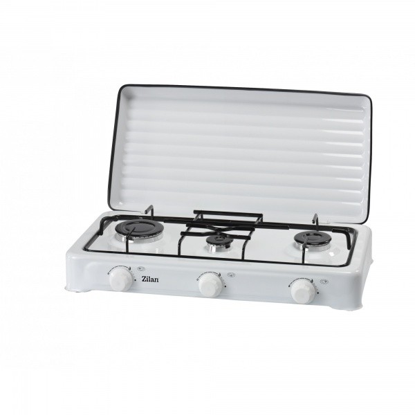Aragaz cu 3 ochiuri ZILAN ZLN-0032, utilizare numai GPL butelie