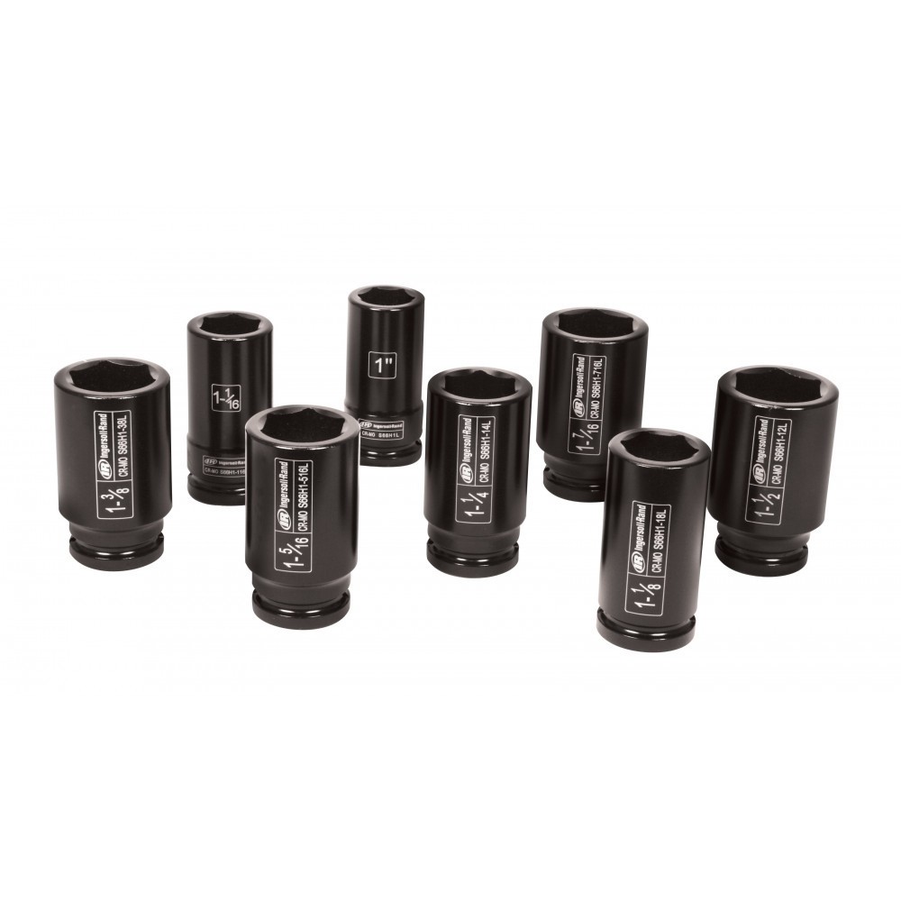 TRUSA DE CHEI TUBULARE DE IMPACT 10 PIESE 3/4