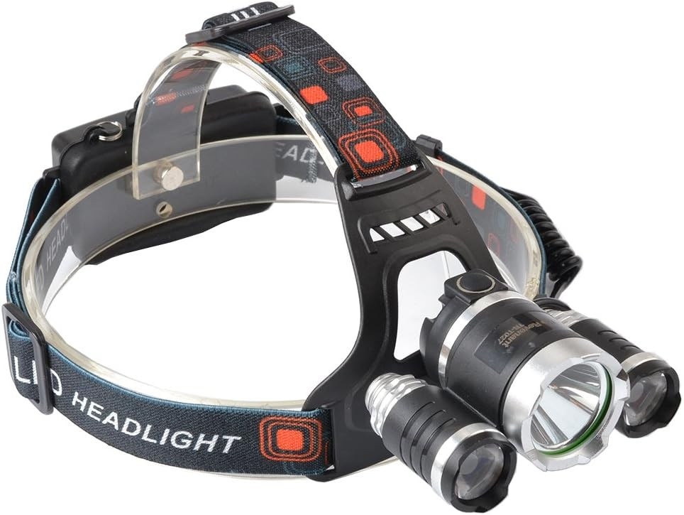 LANTERNA FRONTALA REINCARCABILA CU ZOOM SI LED CREE 5W