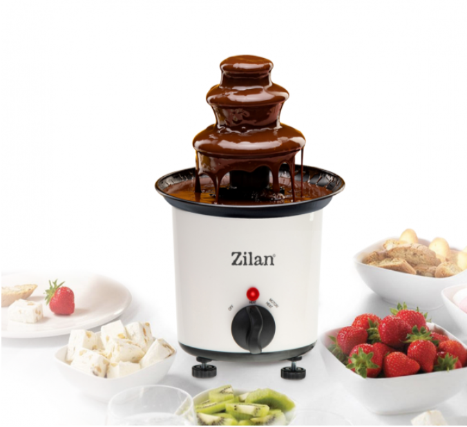 Fantana de ciocolata Zilan ZLN2144 Alba, 30W, capacitate 200ml