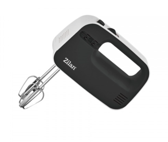 Mixer de mana ZIlan ZLN2151 Negru, 3 nivele de viteza, compact, 300W