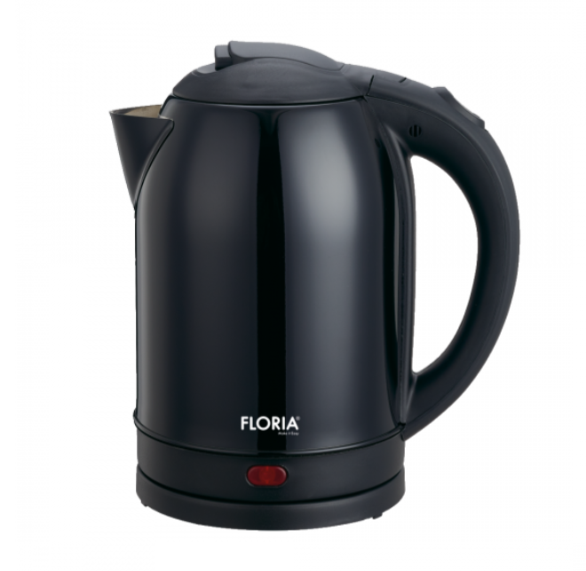 Fierbator inox FLORIA ZLN2752,Negru Capacitate 2L, Putere 1500W