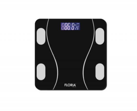 Cantar corporal Zilan ZLN din sticla securizata, capacitate 3-180kg, Aplicatie OKOK, Display LCD