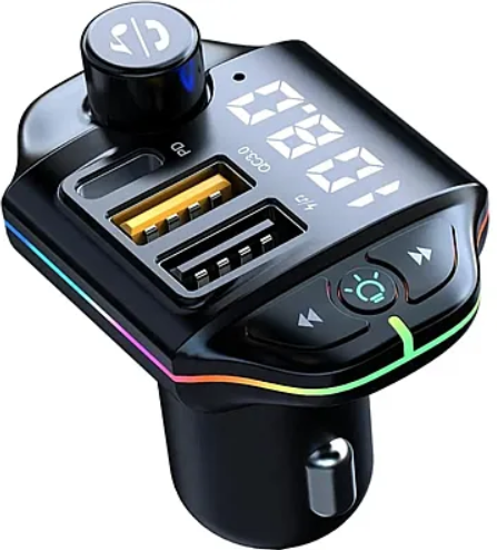 Modulator Fm auto Rgb ZTB-A10 - 20W Negru