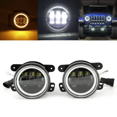 Set de 2 proiectoare Led pentru ceata si semnalizare Xentech Light 3.5 inchi ( 9 cm )