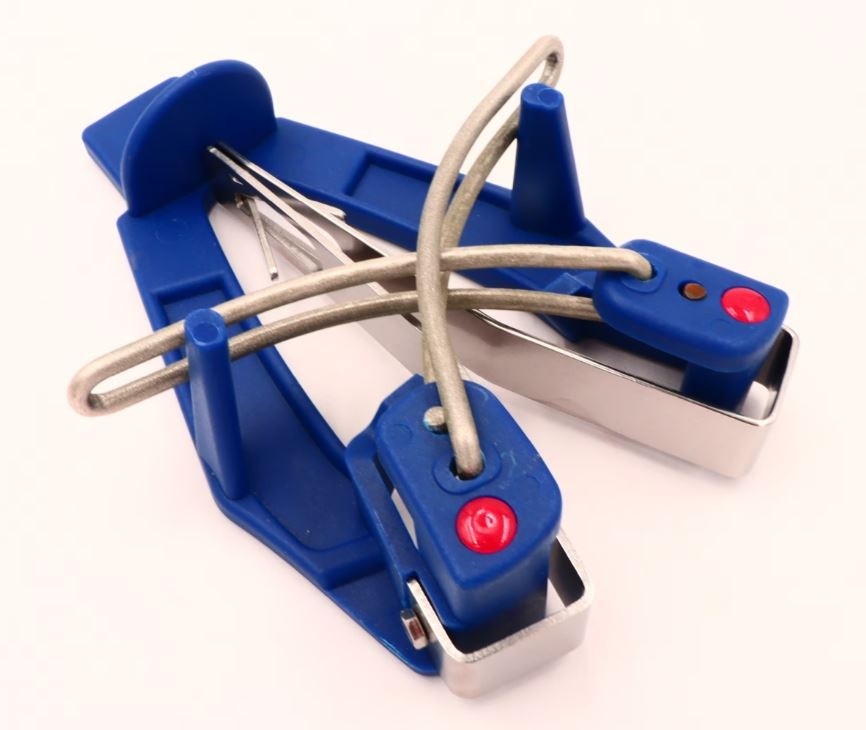 Dispozitiv Ascutit Cutite Metalic, 2 Lame de Rezerva