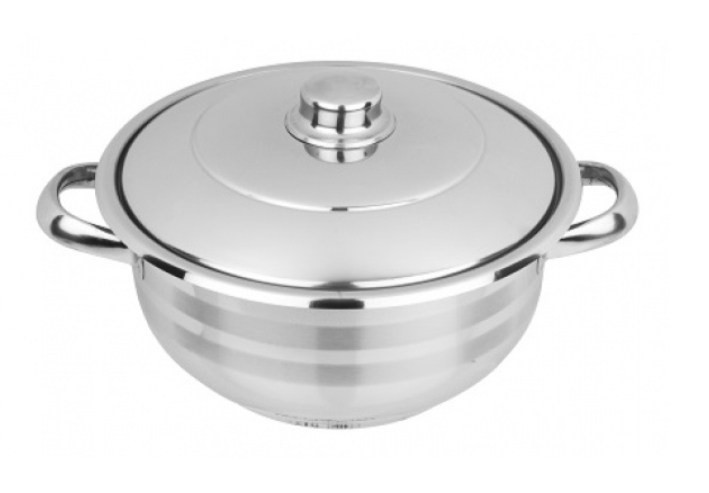 Oala inox cu capac ZLN-7246, COCINERA,diametru 22 cm,capacitate 3 L