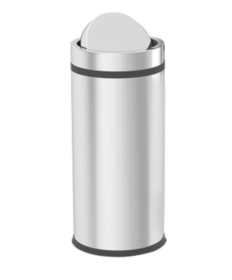 Cos menajer Zilan ZLN4582 11 Litri din inox, capac rotativ