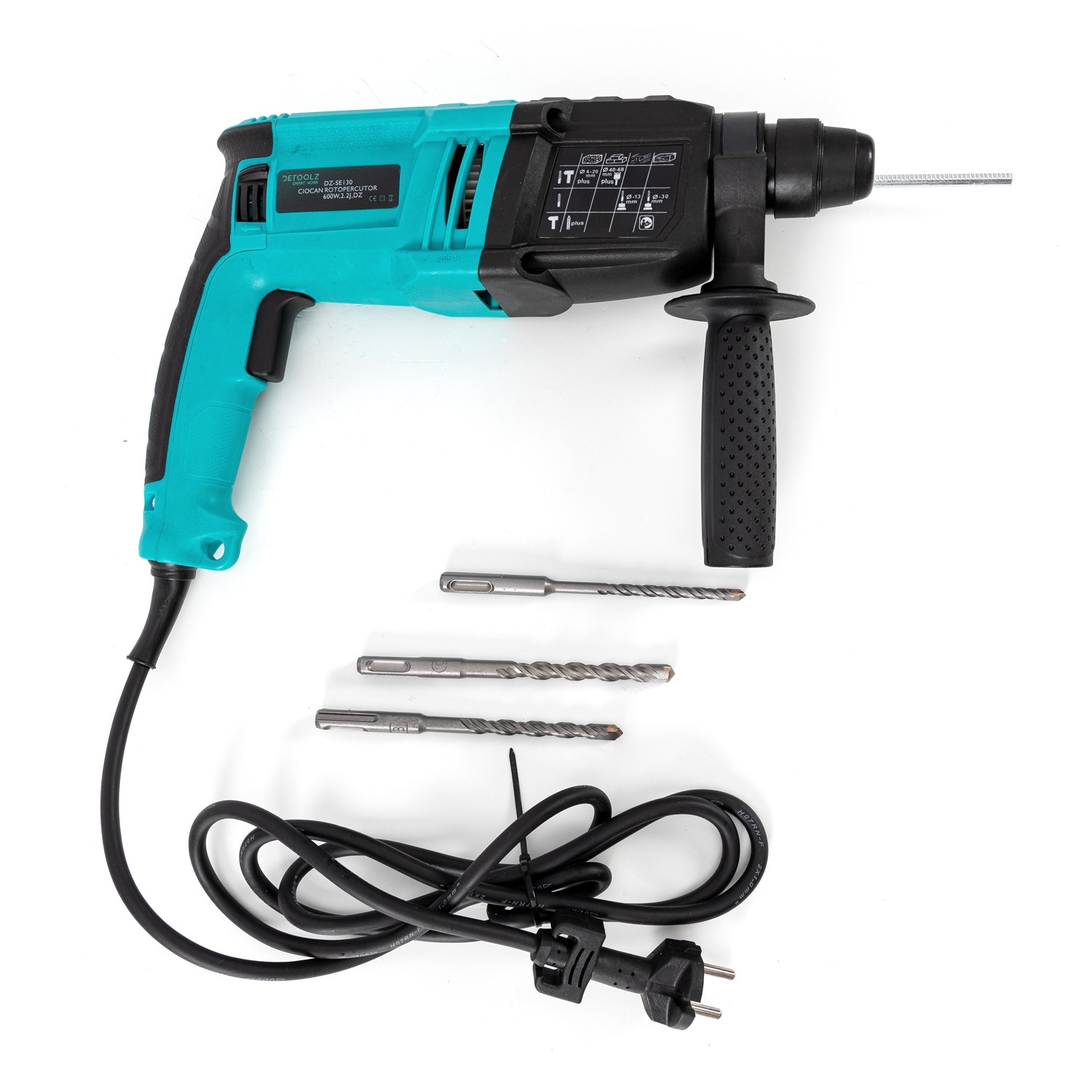 Ciocan rotopercutor 600W, 2.2J, DZ