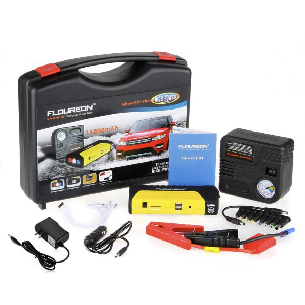 Robot pornire auto portabil cu acumulator 16800mAh, Functia de Pornire a Masinii