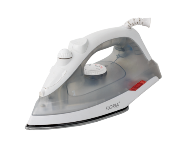 Fier de calcat Floria ZLN2878 Gri,1600W, talpa ceramica, temperatura reglabila