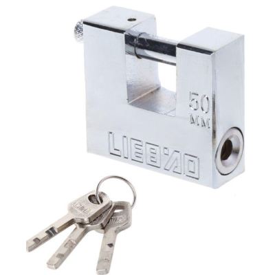 Lacat metalic cu deschidere orizontala 50MM