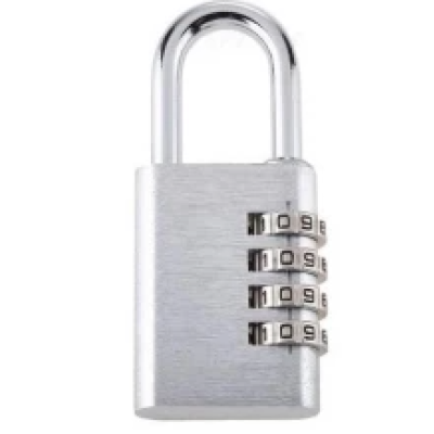 Lacat metalic cu cifru 25mm