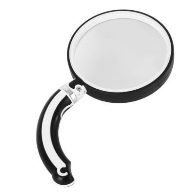 Lupă Pliabilă 2.5X cu Focusare 200 mm – Diametru Lentilă 90 mm