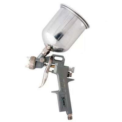 Pistol de vopsit cu aer comprimat rezervorul pozitionat in sus