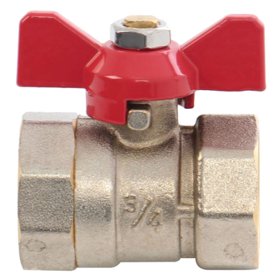 Robinet de Trecere Apă Caldă din Alamă – Racord 3/4″