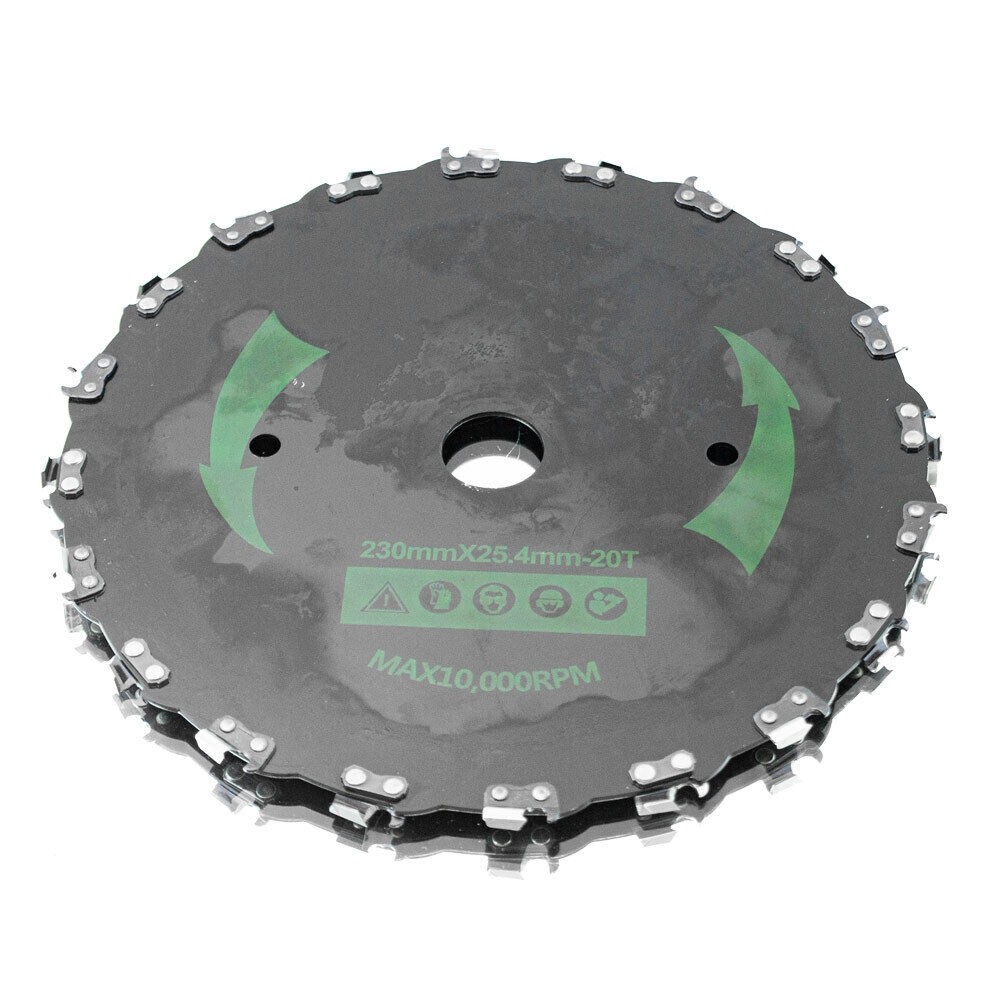 Disc NR 9 pentru motocoasa 230 X 20T cu dinti tip lant drujba MX693