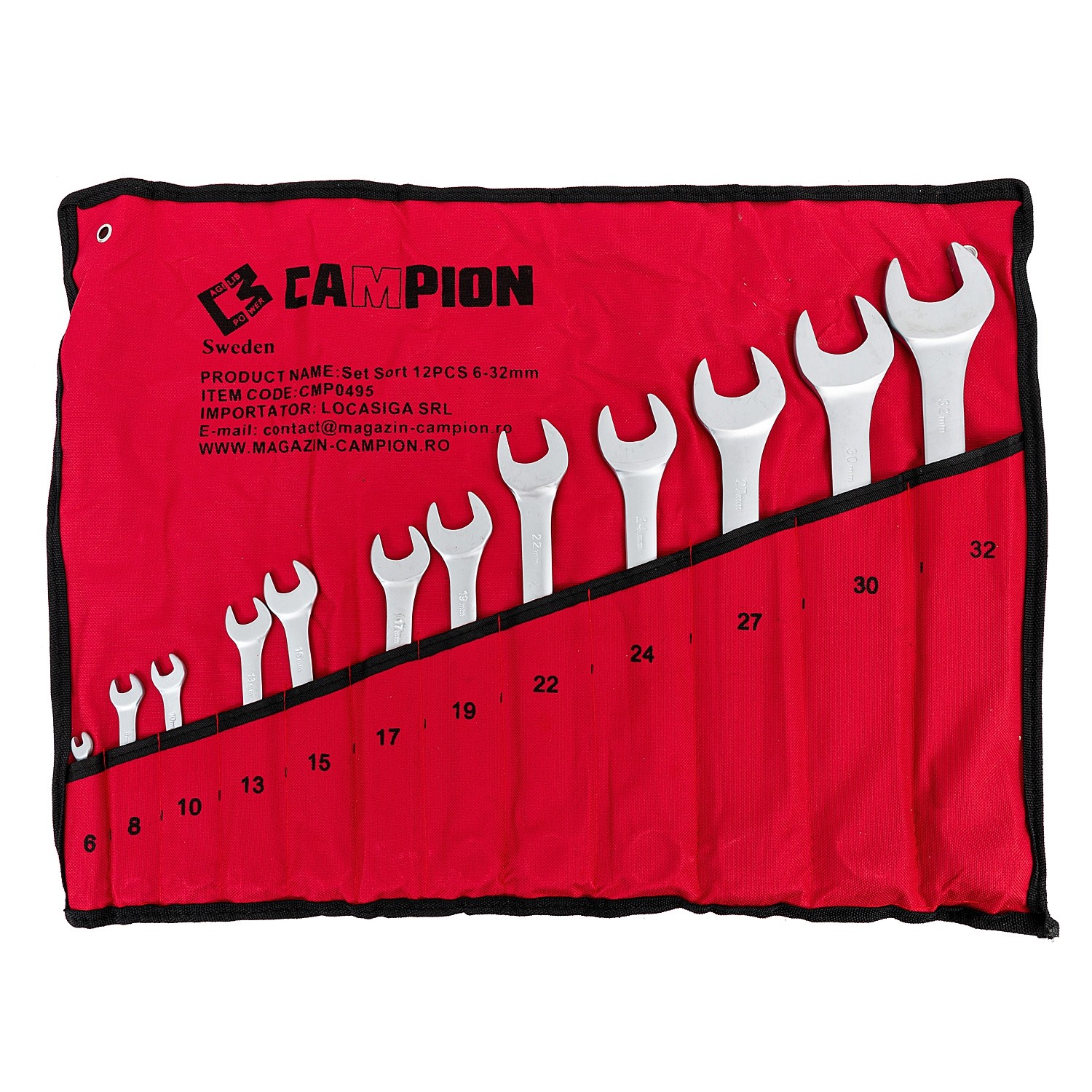 SET SORT CHEI COMBINATE 6-32 12 PIESE CAMPION