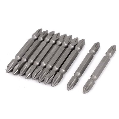 Set 10 Biți Impact 2 Capete – 65 mm, Prindere 1/4″ Hexagonal