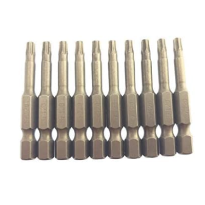 Set Biți Magnetici T20– 10 Bucăți pentru Înșurubare Preciză