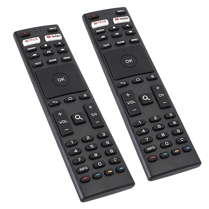 Set 2 telecomenzi TV compatibile Allview, Netflix si Youtube