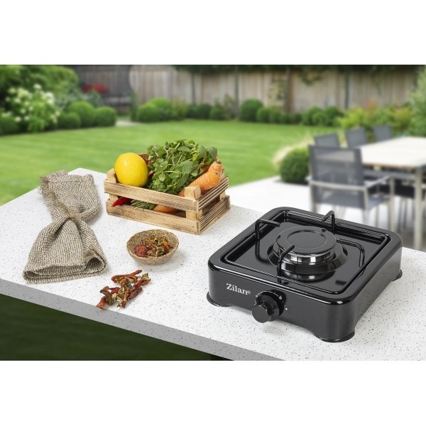 Aragaz portabil 1 ochi ZILAN ZLN-0018 – GPL, negru