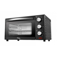 Cuptor electric Zilan ZLN-0973 RODIN, 1200 W, 15 Litri, Temperatura Reglabila, Geam Dublu, Negru