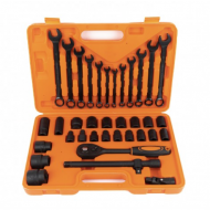 TRUSA TUBULARE IMPACT CLICHET SI CHEI COMBINATE FIXE SI INELARE 37 PCS