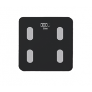 Cantar corporal Zilan ZLN din sticla securizata, capacitate 3-180kg, Aplicatie OKOK, Display LED