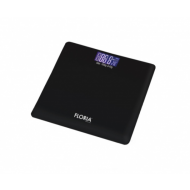 Cantar corporal Floria ZLN din sticla securizata, capacitate 3-180Kg, Display LCD dif culori