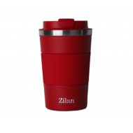 Cana de cafea Zilan ZLN9924 termos, capacitate 510ml, interior din inox, pereti dublii, rosu