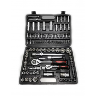 TRUSA PROFESIONALA DE CHEI TUBULARE SI CLICKET 108 PIESE