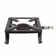 Arzator din fonta , patrat, cu corp metalic destinat utilizarii in aer liber ZILAN ZLN-6409