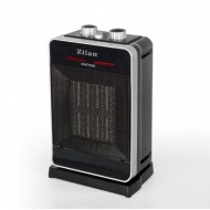 Aeroterma ceramica ZILAN ZLN-3215, Putere 2000W, 2 trepte de reglare temperatura+aer rece, Termostat reglabil, Rezistenta ceramica, Functie oscilatie, Sistem siguranta impotriva rasturnarii si supraincalzirii