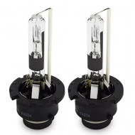 Becuri Xenon D2S White Auto pentru Far Suport Plastic 35W 6000K - 2 Bucati