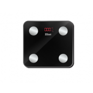 Cantar corporal Zilan ZLN din sticla securizata, capacitate 3-180kg, Aplicatie OKOK, Display LED