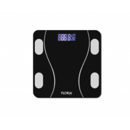 Cantar corporal Zilan ZLN din sticla securizata, capacitate 3-180kg, Aplicatie OKOK, Display LCD