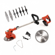 Motocoasa electrica, trimmer cu acumulator 48V, 1000W, tija extensibila. 4000mAh, complet accesorizata