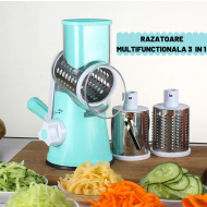 Razatoare Manuala Pentru Legume, Branzeturi, Nuci Cu 3 Lame Interschimbabile