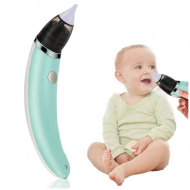 Aspirator nazal electric pentru copii, 5 trepte de putere cu 2 capete de silicon