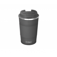 Cana de cafea Zilan ZLN9879 termos, capacitate 380ml, interior din inox, pereti dublii, gri