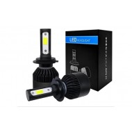 SET 2 LEDURI S2, 50W, 8000LM 12V-24V ALB 6500K