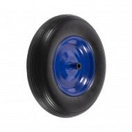 Roata roaba pentu ax subtire 400-8 SPUMA(albastra)