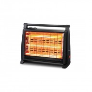 Incalzitor cu 3 rezistente Floria ZLN6180 Negru, putere 1500 W, intrerupator de siguranta