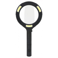 Lupa de mana cu lentila Sticla 85mm, 250 Lumeni 3X, 3 Leduri COB, Factor Marire 3X